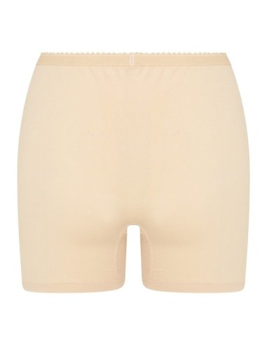 Beeren Dames boxershort Softly met lange pijp 6Pack Beige