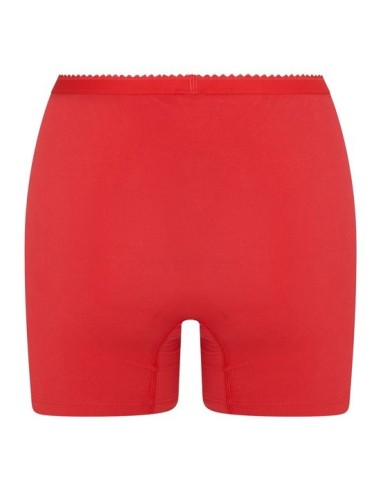 Beeren Dames boxershort Softly met lange pijp 6Pack Rood