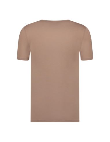 Beeren Heren T-shirt V-Neck Green Comfort M181 Natural