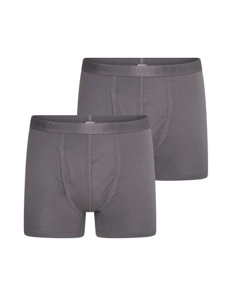 Beeren Heren boxershort Dylan 2Pack Grijs
