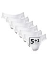 Beeren Heren sportslip Comfort Feeling 6Pack Wit