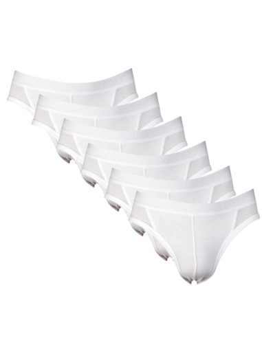 Beeren Heren sportslip Comfort Feeling 6Pack Wit