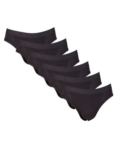Beeren Heren sportslip Comfort Feeling 6Pack Zwart