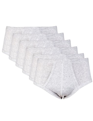 Beeren Heren slip met gulp M3000 6Pack Grijs