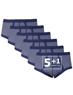 Beeren Heren slip met gulp Jupiter 6Pack Navy