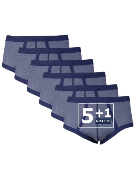 Beeren Heren slip met gulp Jupiter 6Pack Navy