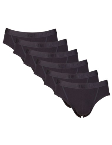 Beeren Heren slip Beeren Young 6Pack Zwart