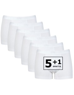 Beeren Heren boxershort Rolf 6Pack Wit