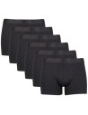 Beeren Heren boxershort Rolf 6Pack Zwart
