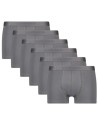 Beeren Heren boxershort Rolf 6Pack Grijs