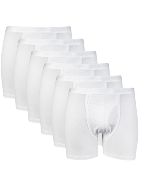 Beeren Heren boxershort Dylan 6Pack Wit
