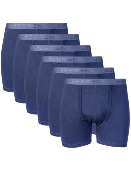 Beeren Heren boxershort Dylan 6Pack Navy