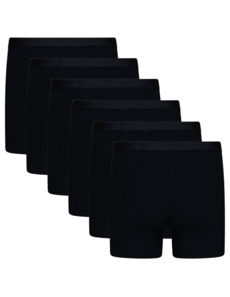 Beeren Heren boxershort Roger 6Pack Zwart