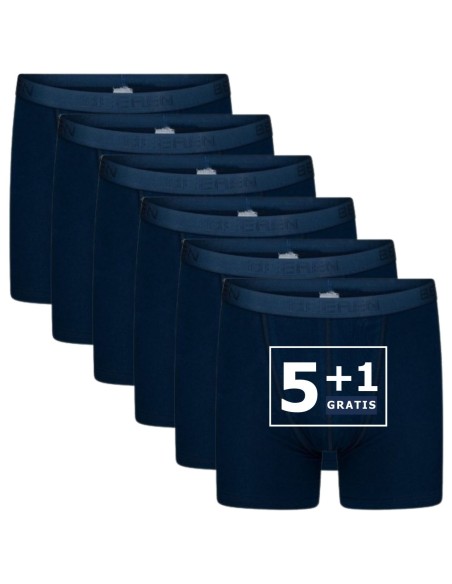 Beeren Heren boxershort Roger 6Pack Navy
