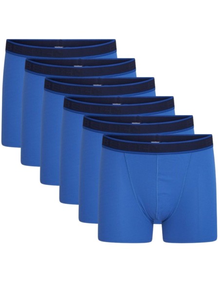 Beeren Heren Boxershort Young Sven (zachte micro stof) 6Pack Blauw