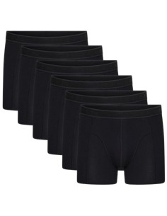 Beeren Heren boxershort Cotton Stretch Hugo 6Pack Zwart