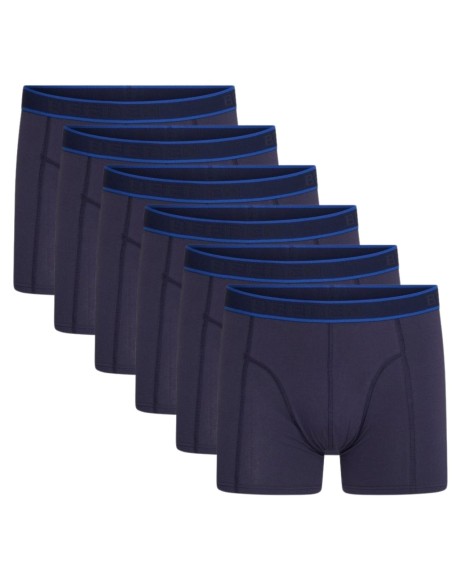 Beeren Heren boxershort Cotton Stretch Hugo 6Pack Navy