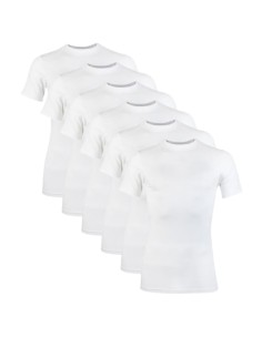 Beeren Heren T-shirt K.M. Comfort Feeling 6Pack Wit