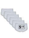 Beeren Dames slip Belinda 6Pack Wit