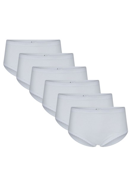Beeren Dames slip Belinda 6Pack Wit