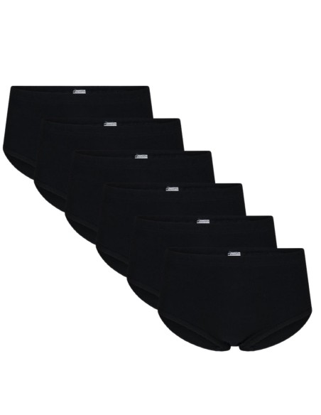 Beeren Dames slip Belinda 6Pack Zwart