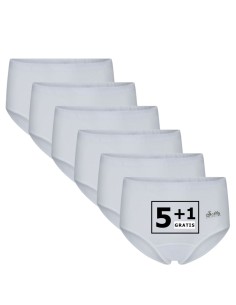 Beeren Dames tailleslip Julia 6Pack Wit