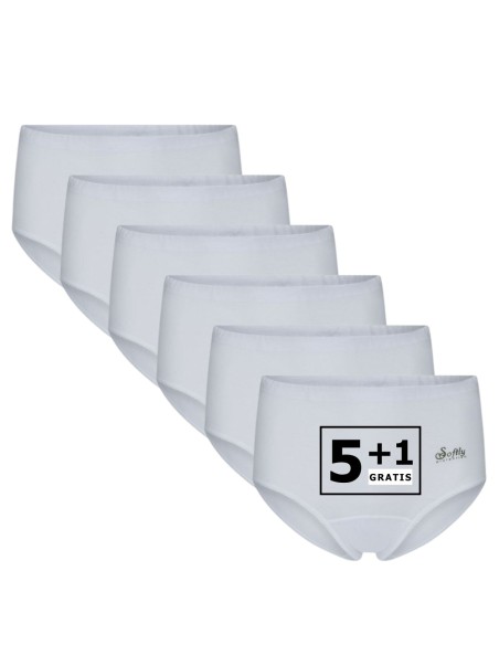 Beeren Dames tailleslip Julia 6Pack Wit