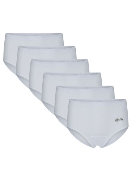 Beeren Dames tailleslip Julia 6Pack Wit