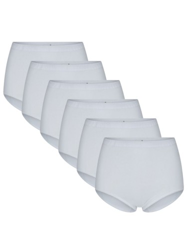 Beeren Dames tailleslip (Maxi) Briljant 6Pack Wit
