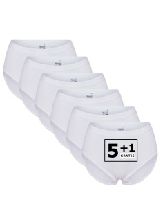 Beeren Dames tailleslip Young 6Pack Wit