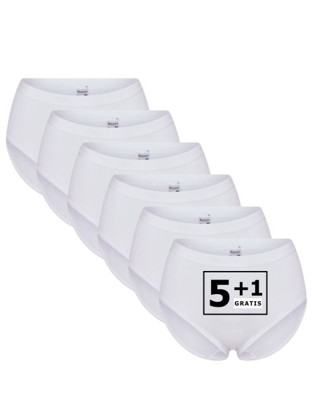 Beeren Dames tailleslip Young 6Pack Wit