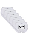 Beeren Dames tailleslip Young 6Pack Wit