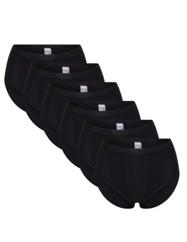 Beeren Dames tailleslip Young 6Pack Zwart