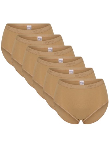 Beeren Dames tailleslip Young 6Pack Beige