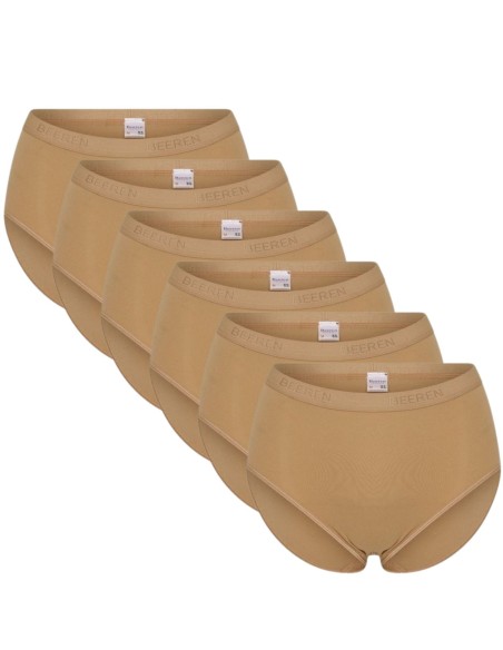 Beeren Dames tailleslip Young 6Pack Beige