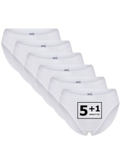 Beeren Dames heupslip Young 6Pack Wit