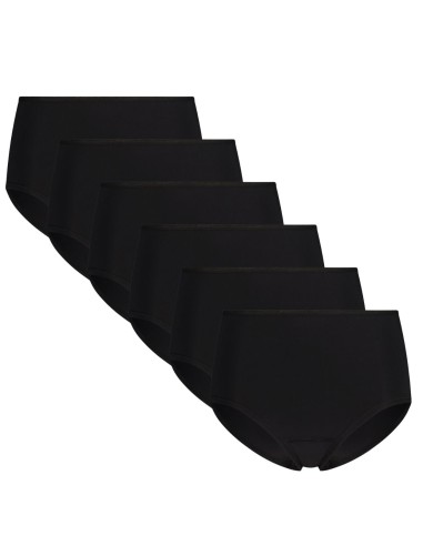 Beeren Dames Elegance Maxi Slip 6Pack Zwart