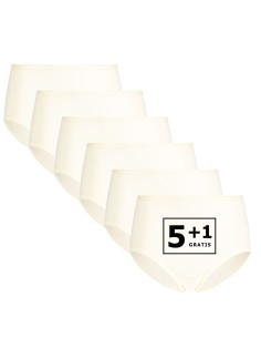 Beeren Dames Elegance Maxi Slip 6Pack Ivoor