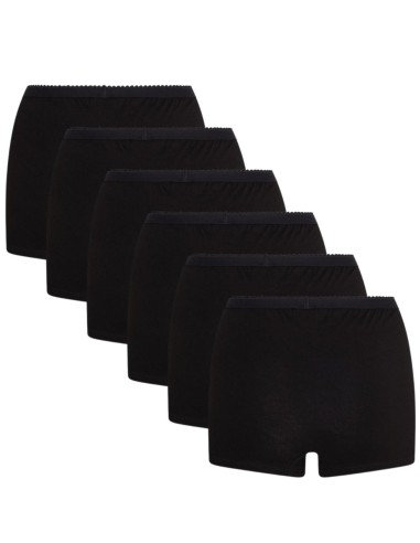 Beeren Dames Panty Softly 6Pack Zwart