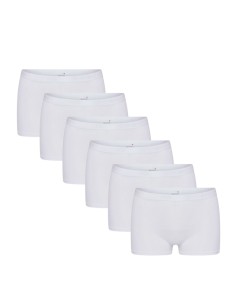 Beeren Dames boxershort Young 6Pack Wit