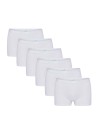 Beeren Dames boxershort Young 6Pack Wit