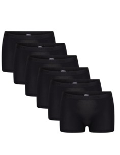 Beeren Dames boxershort Young 6Pack Zwart