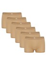 Beeren Dames boxershort Young 6Pack Beige