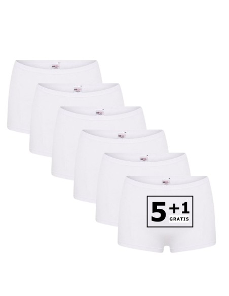 Beeren Dames boxershort Comfort Feeling 6Pack Wit Beeren Dames boxershort Comfort Feeling 6Pack Wit