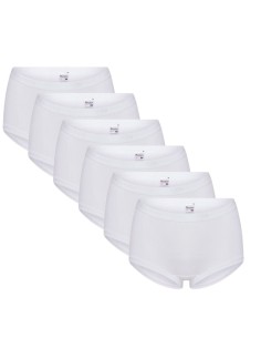 Beeren Dames short Beeren Young 6Pack Wit