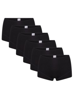 Beeren Dames Short Elegance 6Pack Zwart