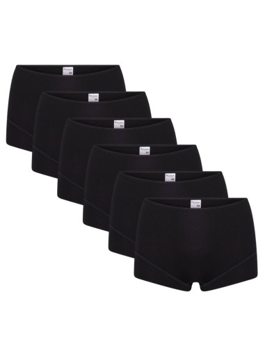 Beeren Dames Short Elegance 6Pack Zwart