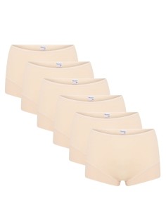 Beeren Dames Short Elegance 6Pack Beige