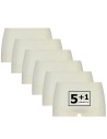 Beeren Dames Short Elegance 6Pack Ivoor
