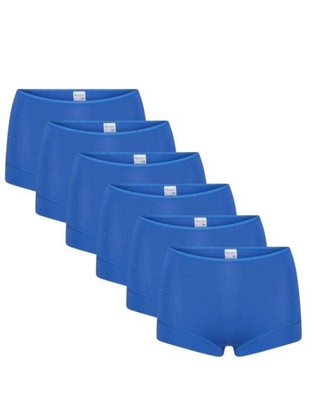 Beeren Dames Short Elegance 6Pack Blauw